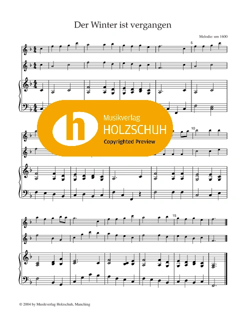 Der Winter ist vergangen